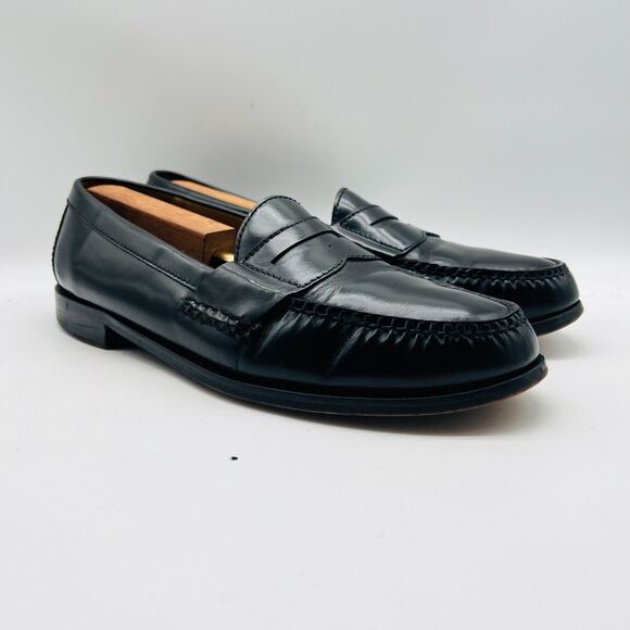 Cole Haan Loafers Mens 11 Black Leather Penny Casual Dress Slip On Shoes main image 7